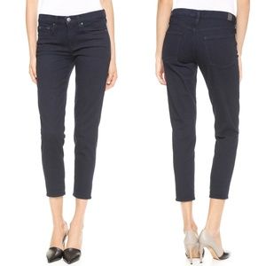 Vince Mason Relaxed Rolled Jeans in OD Blue sz 28